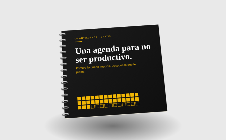 Portada de La Antiagenda