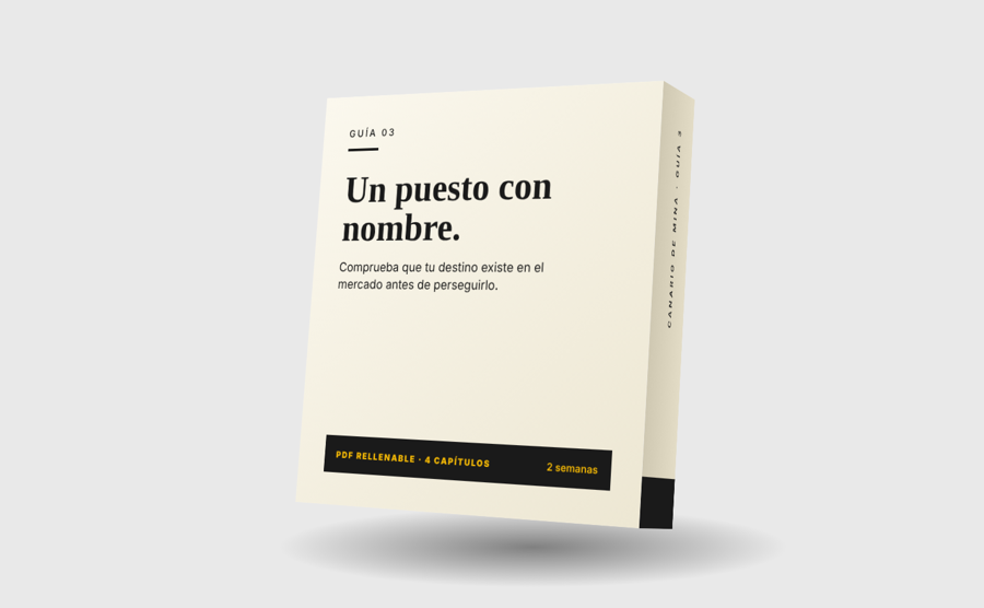 Un puesto con nombre